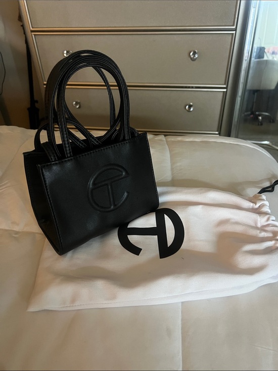 Telfar Handbags - Telfar Mini Shopping Bag in Black